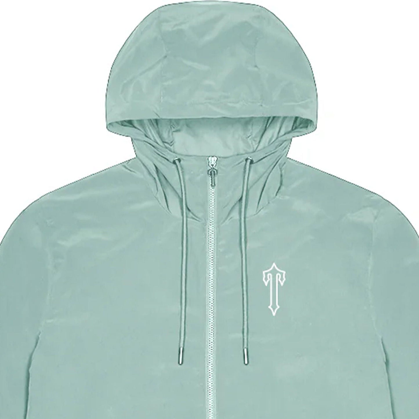 Trapstar Foundation Windbreaker 'Teal' — XXS — Side View