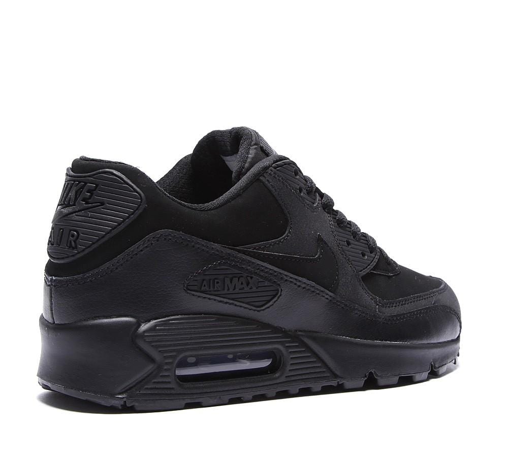 Nike Air Max 90 Junior 'Black' — UK 3 | EU 35.5 | US 3.5 — Top View
