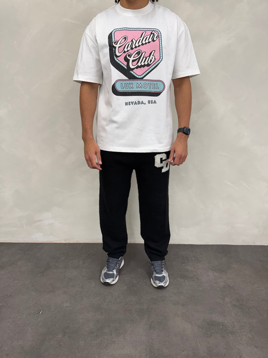 Cardair CD Logo Knit Joggers - Black — S — Side View