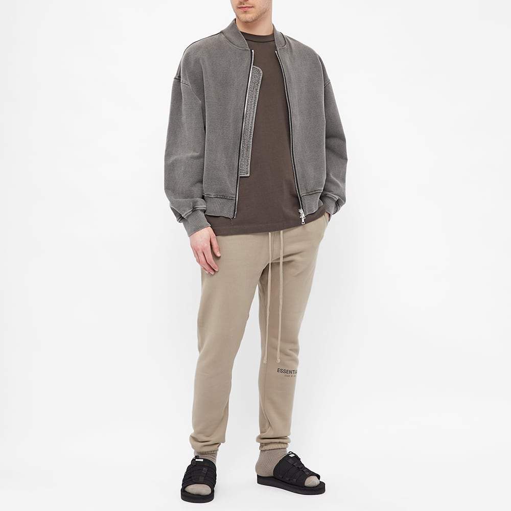 FEAR OF GOD ESSENTIALS Sweatpants (SS21) Moss/Goat — XXS — Top View