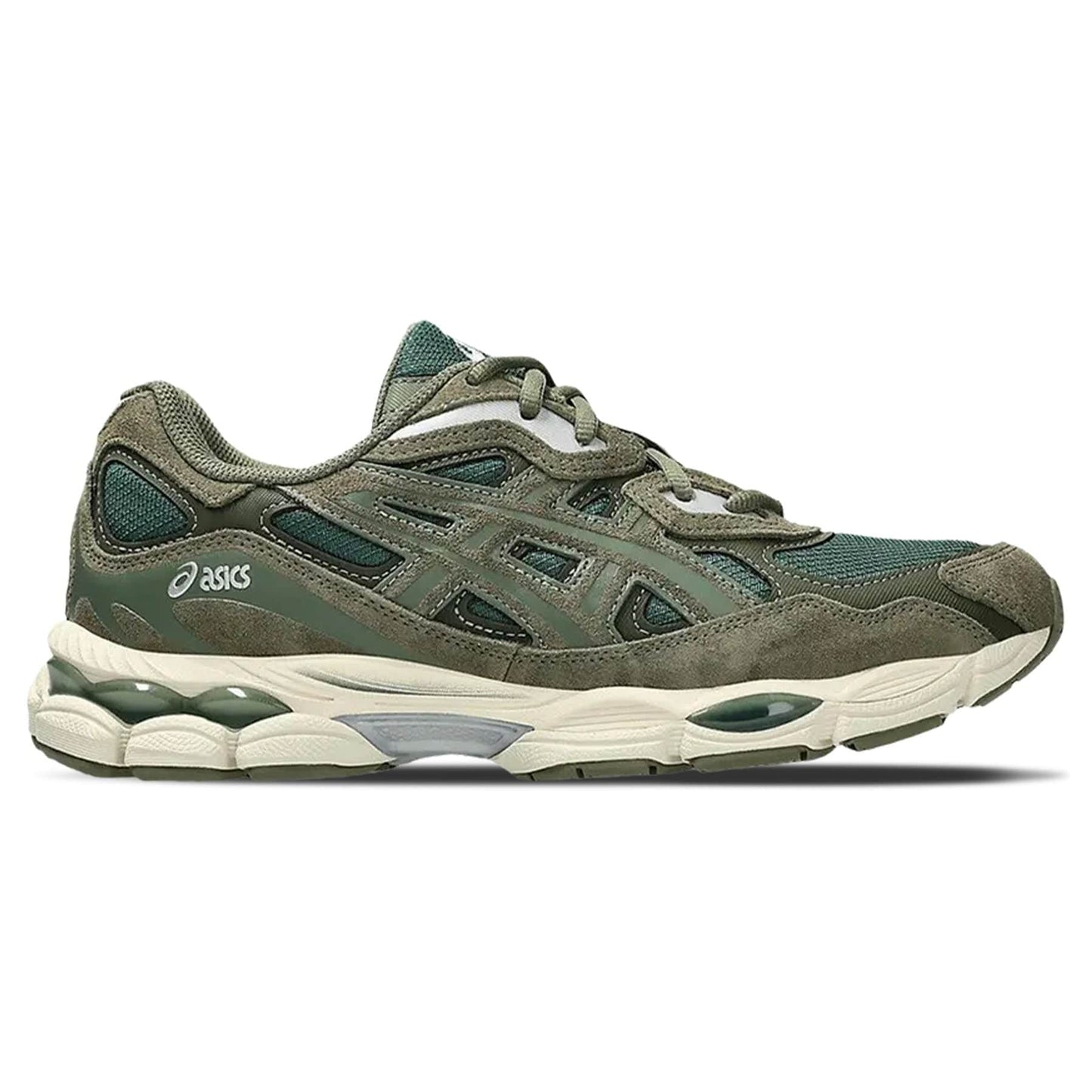 ASICS Gel NYC 'Grove Olive Canvas' — UK 3 | EU 36 | US 4 — Side View