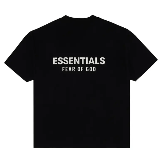 Fear of God Essentials Classic Fit T-Shirt 'Jet Black' — XXS — Side View