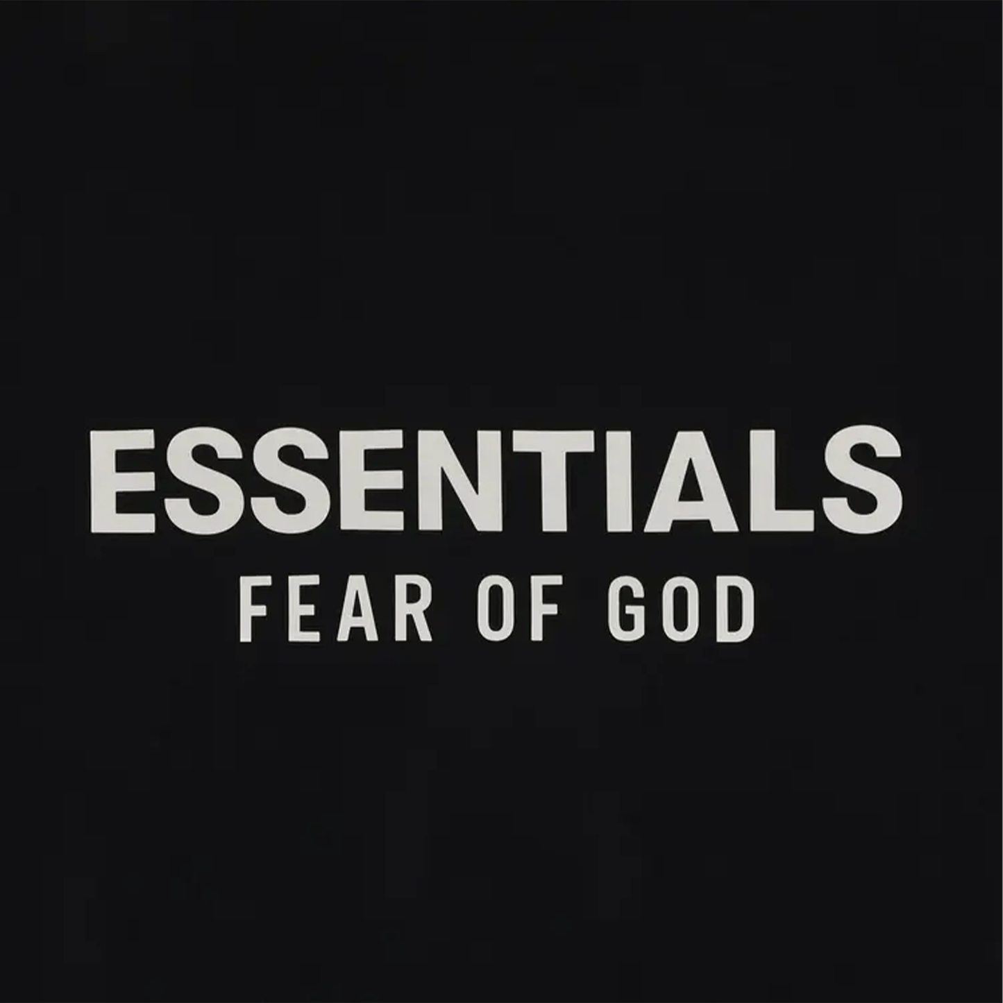 Fear of God Essentials Classic Fit T-Shirt 'Jet Black' — XXS — Back View