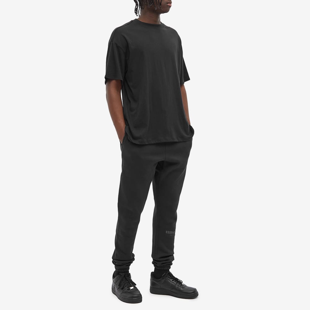 FEAR OF GOD ESSENTIALS Sweatpants (SS21) Black/Stretch Limo — XXS — Detail View