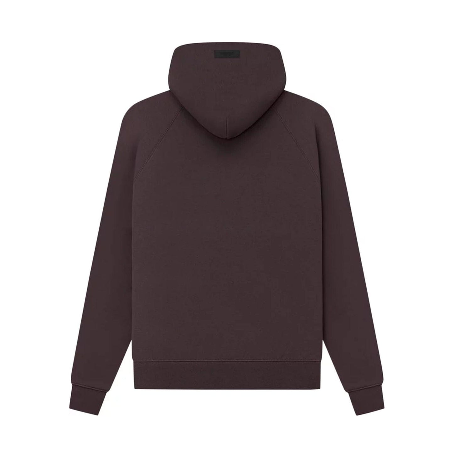 Fear of God Essentials Hoodie 'Plum' — XXS — Side View