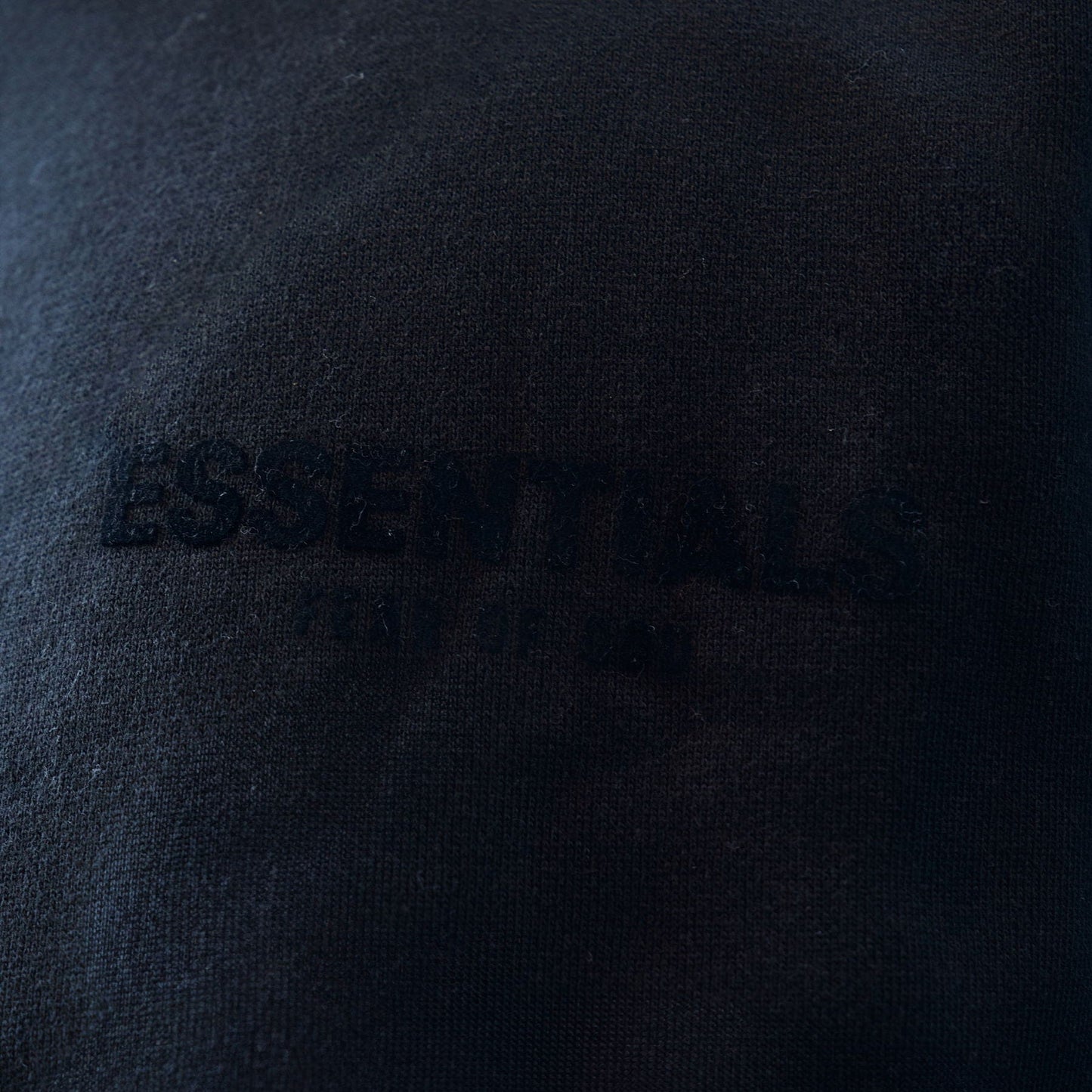 Fear of God Essentials Relaxed Hoodie 'Stretch Limo' — XXS — Top View
