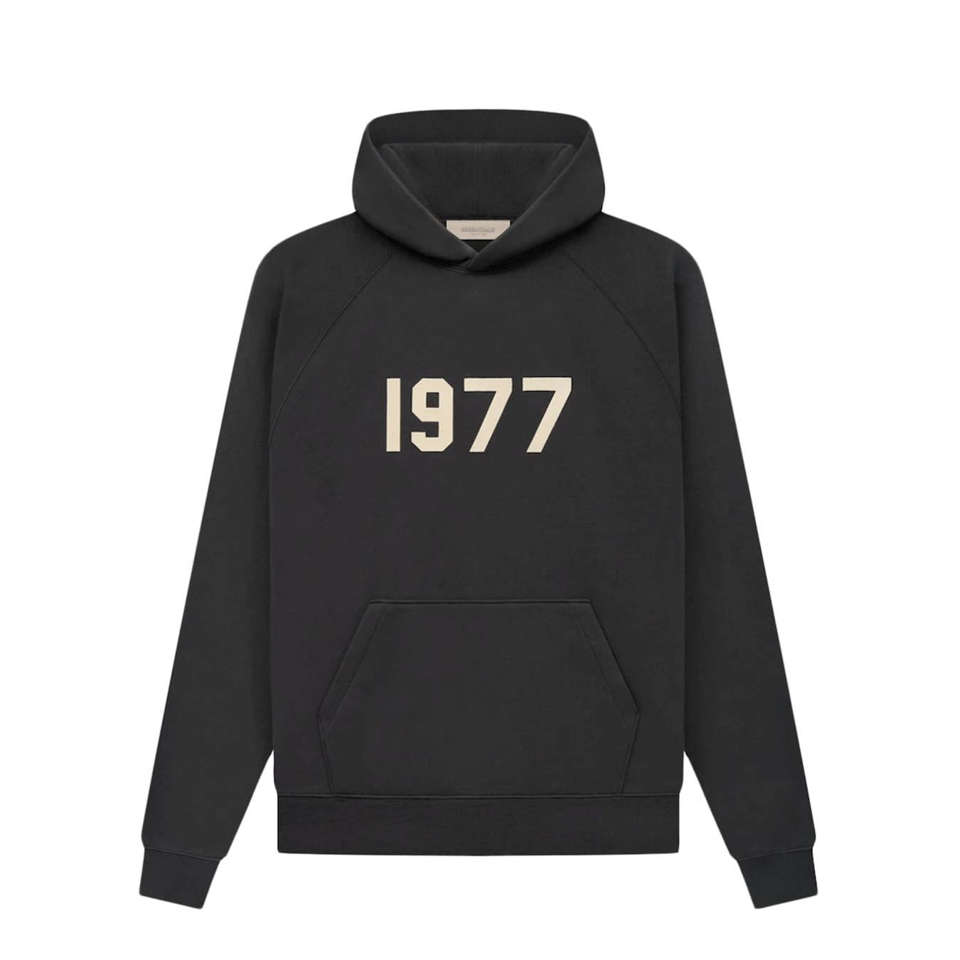 Fear of God Essentials 1977 Hoodie 'Iron' — XXS — Front View