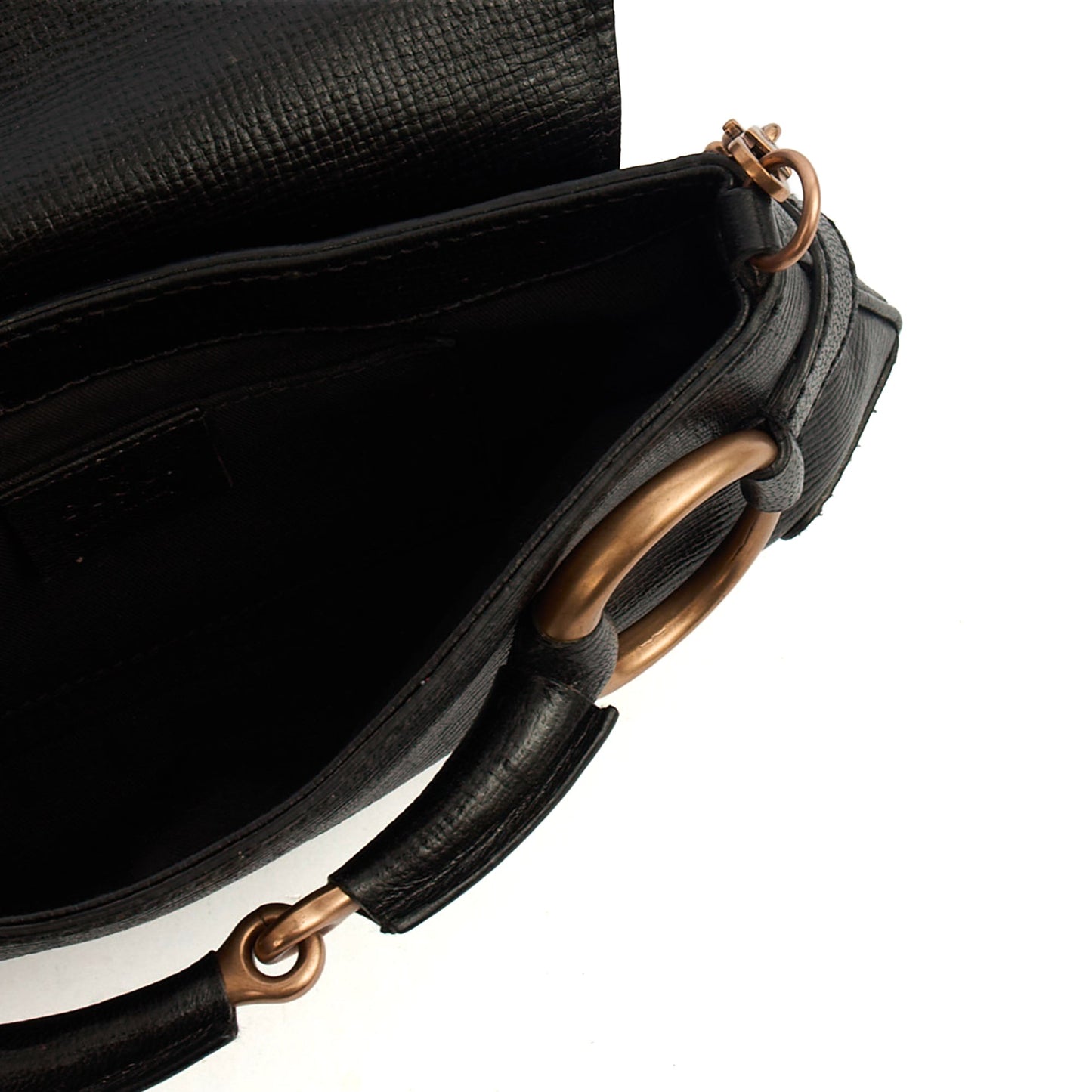 Gucci Shoulder Bag 1955 Horsebit Shoulder Bag in Black, Leather — Alternate View 9