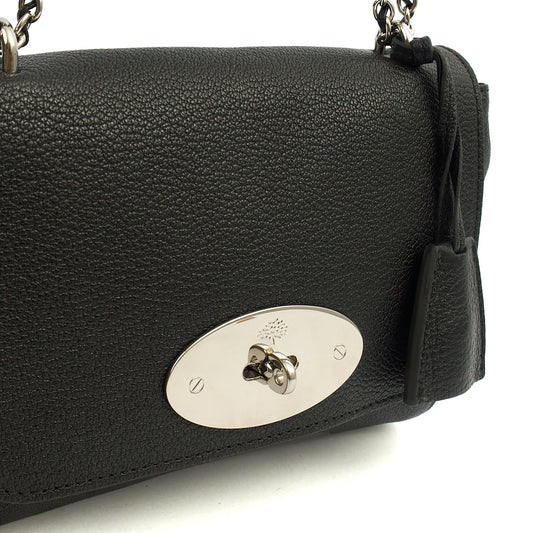 Mulberry Cross Body Lily in Black, Leather — Side View