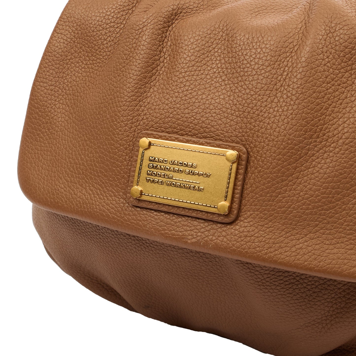 Marc Jacobs Shoulder Bag The Shoulder Bag in Brown, Leather — Lifestyle View