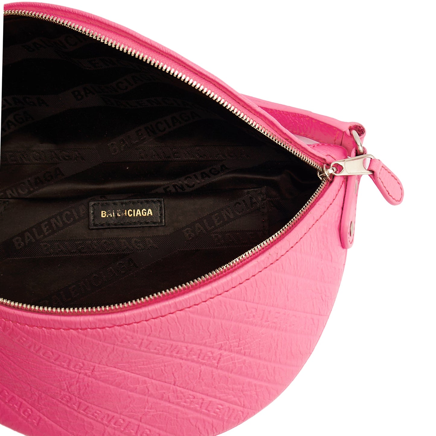 Balenciaga Cross Body Belt Bag in Pink, Veau (Calfskin) — Alternate View 21