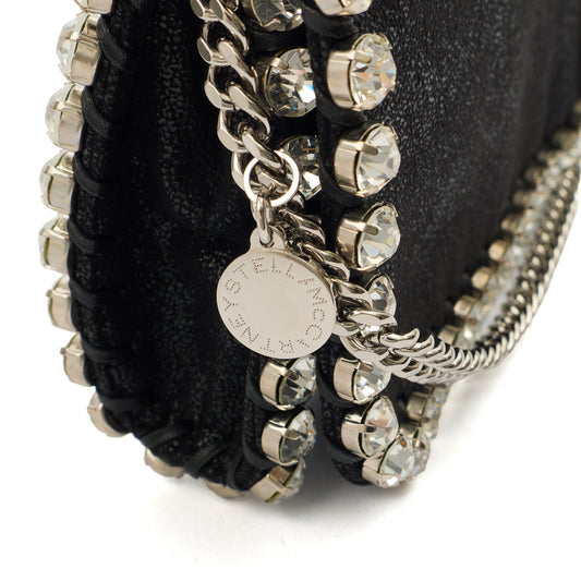 Stella McCartney Cross Body Falabella Clutch in Black, invalid — Side View
