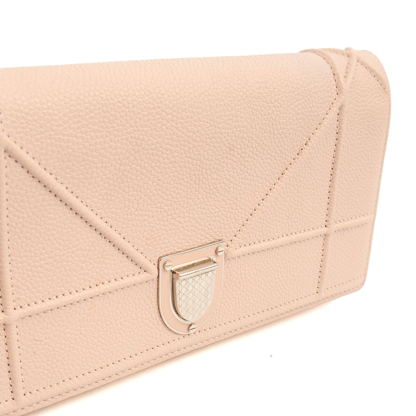 Christian Dior Cross Body Diorama WOC in Powder Pink, Calfskin — Alternate View 21