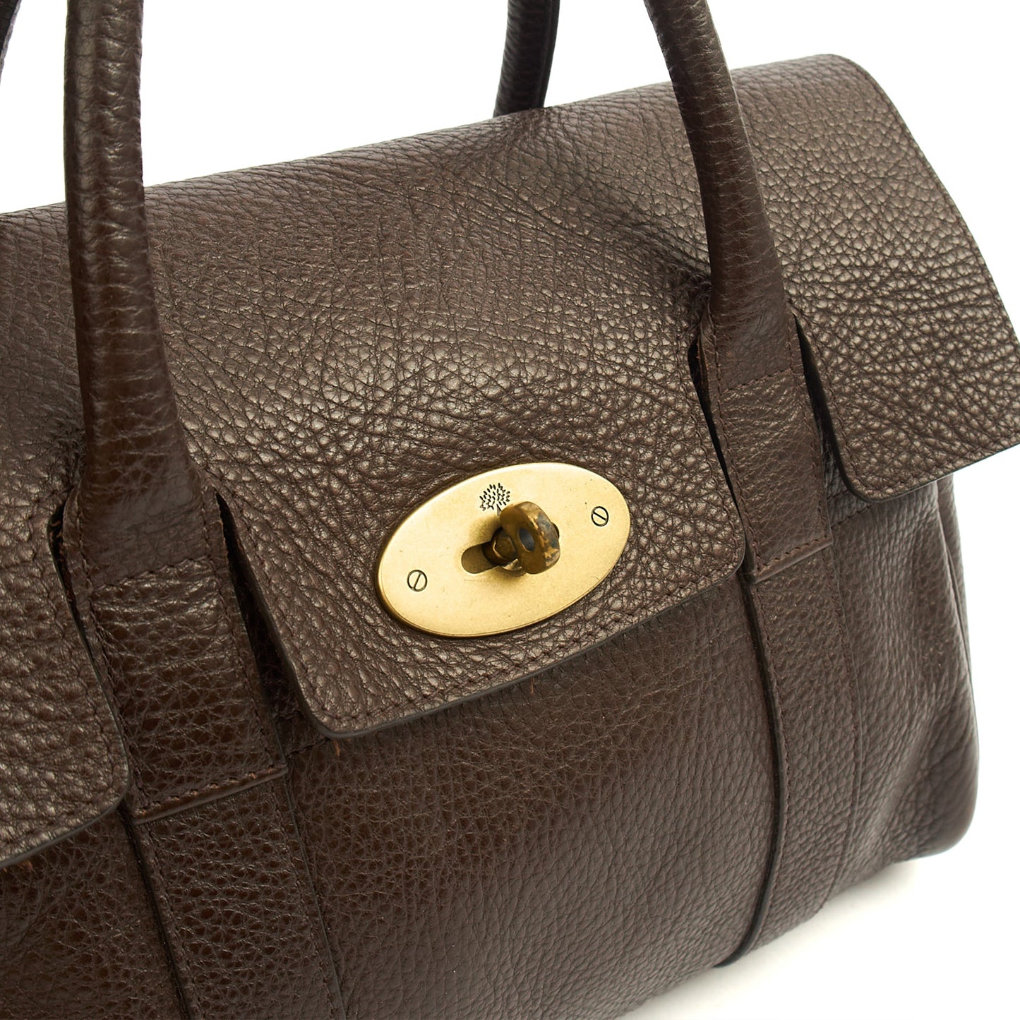 Mulberry Tote Bayswater- Small in Brown, Calfskin Leather — Alternate View 18