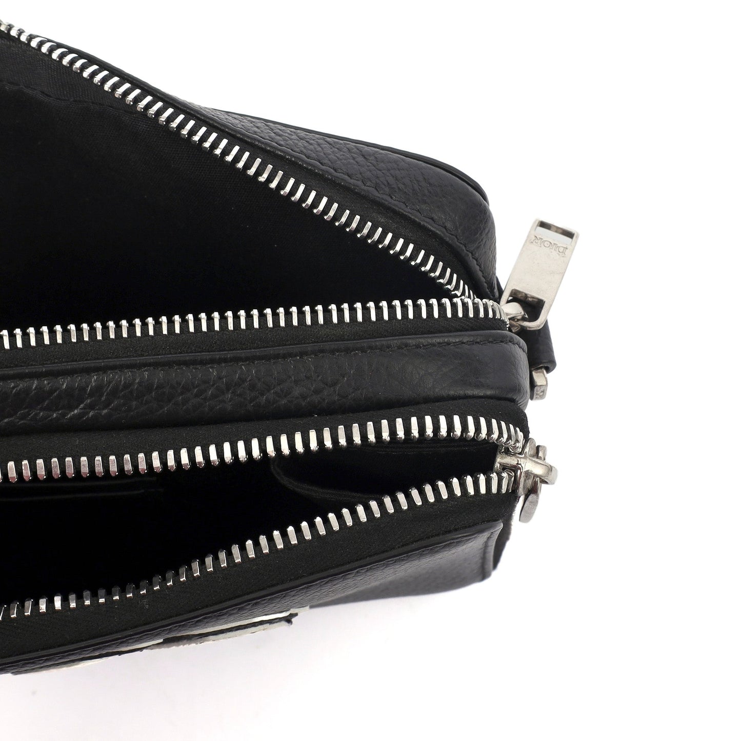 Christian Dior Cross Body Shoulder Bag in Black, Leather — Alternate View 14