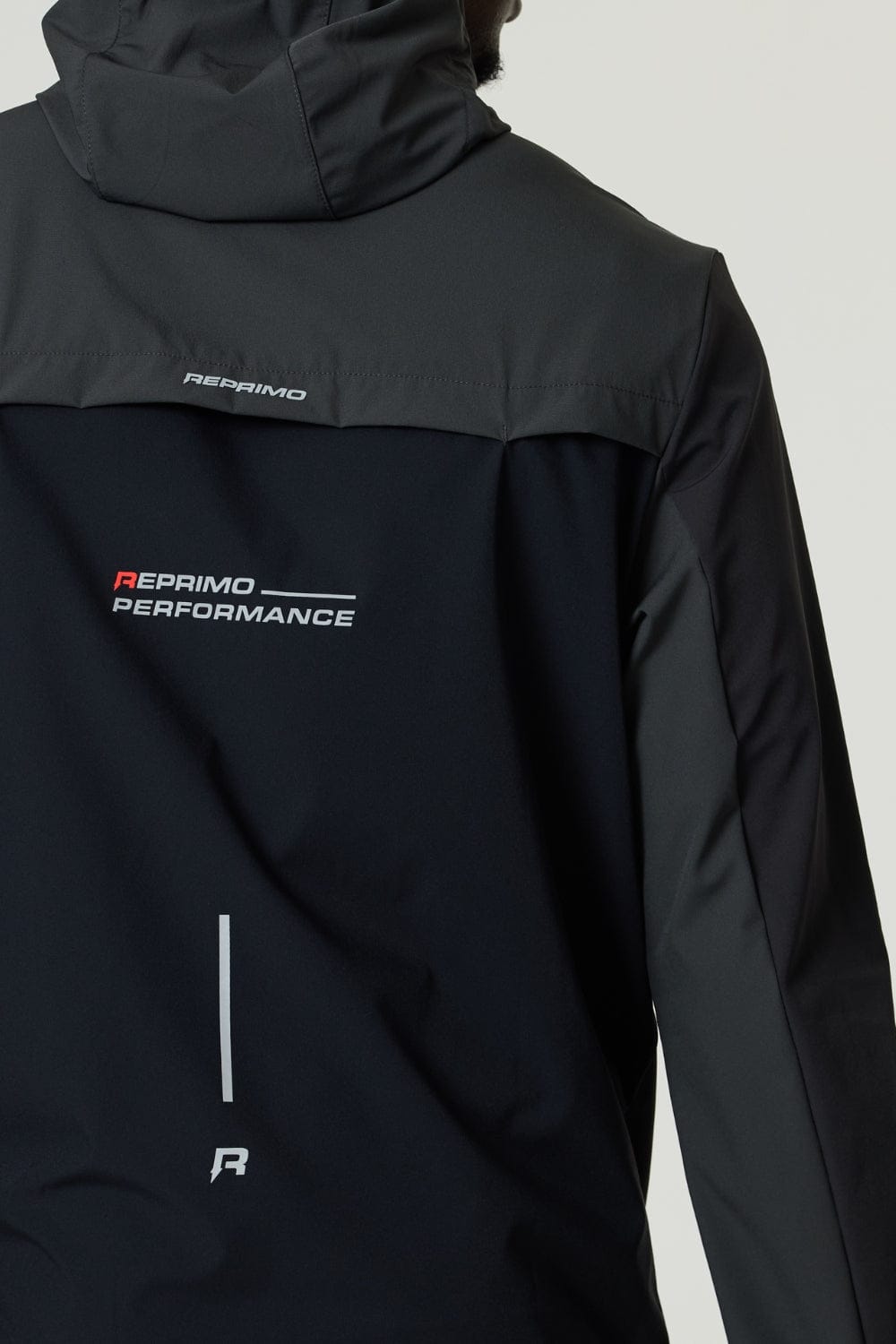 Reprimo RP Flight Windbreaker 'Black Red' — XS — Lifestyle View