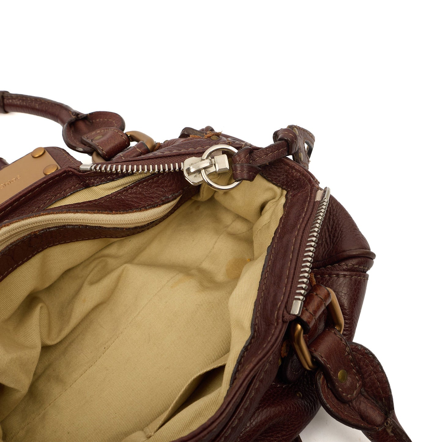 Chloe Bag Paddington - Small in Brown, Leather — Alternate View 8