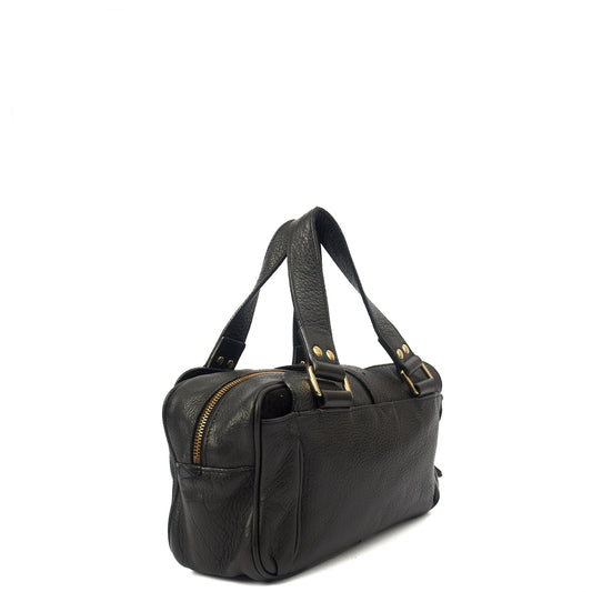 Mulberry Shoulder Bag Mabel - Small in Black, Leather — Side View