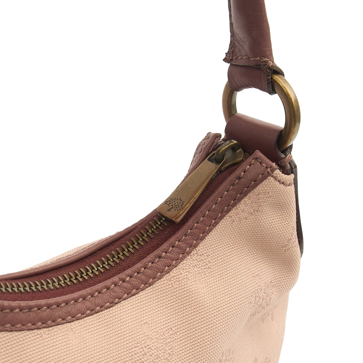 Mulberry Shoulder Bag Vintage Tote in Purple, Fabric — Alternate View 18