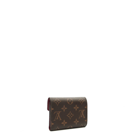 Louis Vuitton Purse Victorine Wallet in Monogram, Canvas — Side View