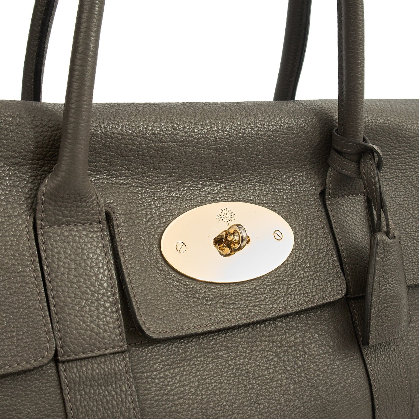 Mulberry Tote Bayswater Heritage in Charcoal Grey, Leather — Alternate View 12
