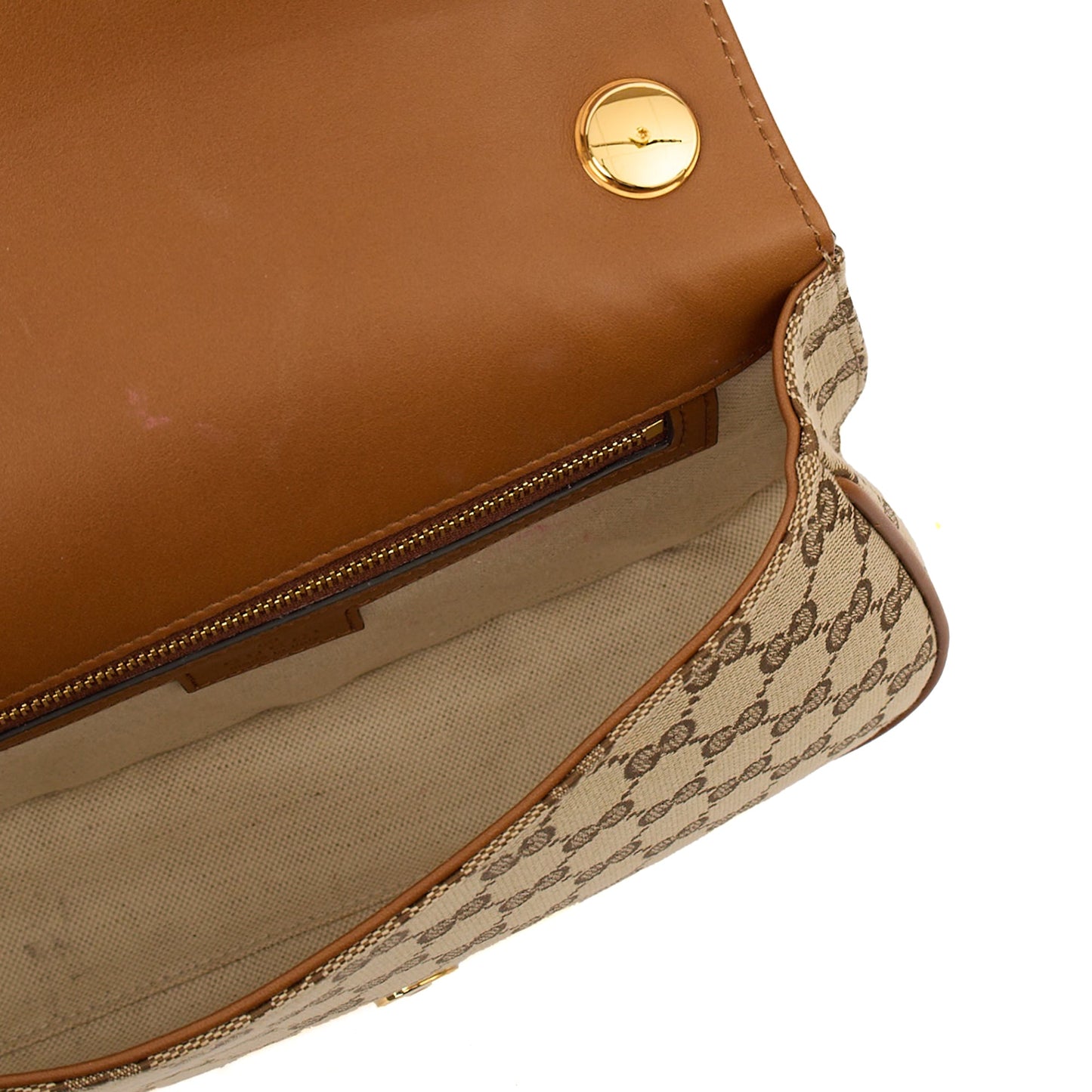 Gucci Shoulder Bag Blondie Shoulder Bag in Brown, Fabric — Alternate View 8