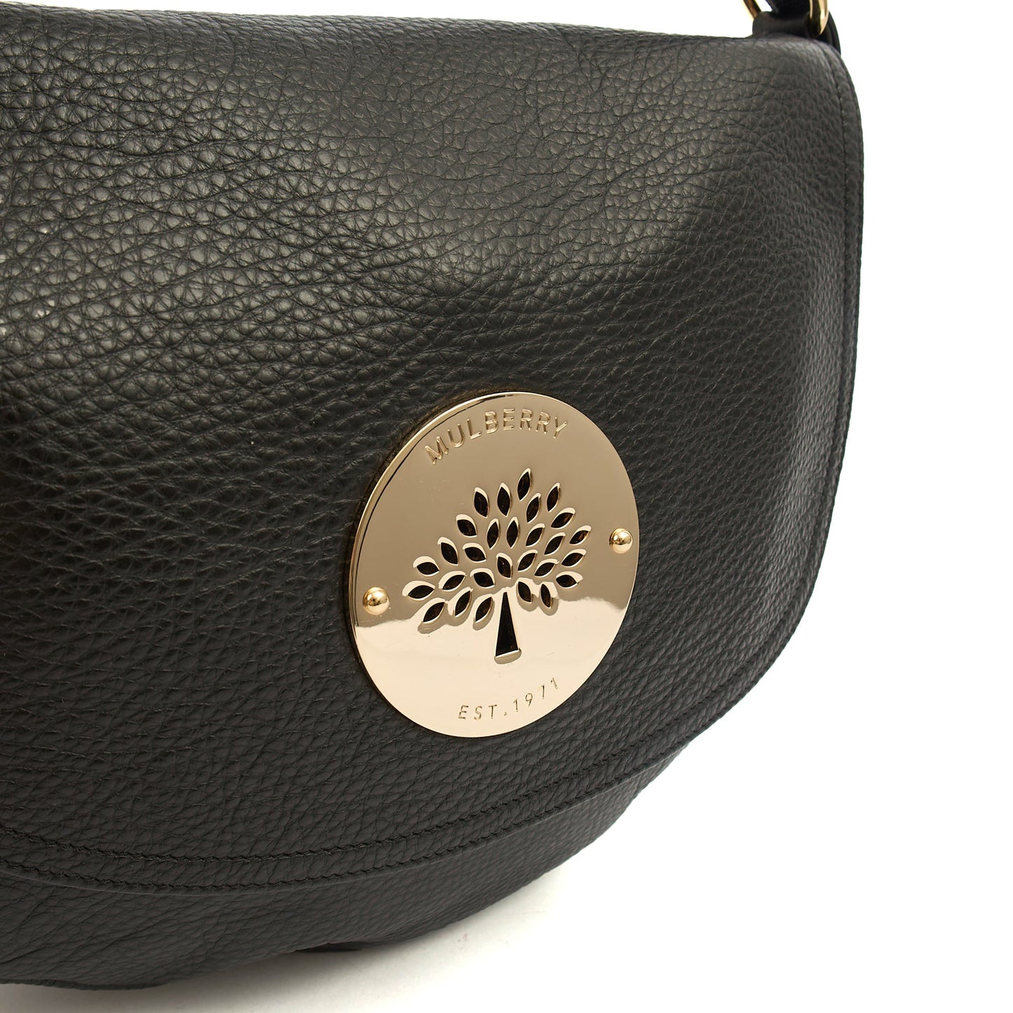 Mulberry Satchel Daria Satchel in Black, Leather — Alternate View 18