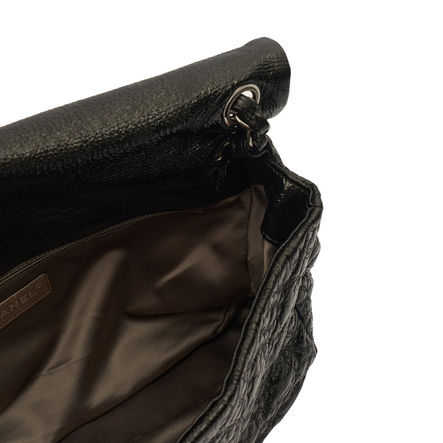 Chanel Shoulder Bag Flap Bag in Black, Leather — Alternate View 16