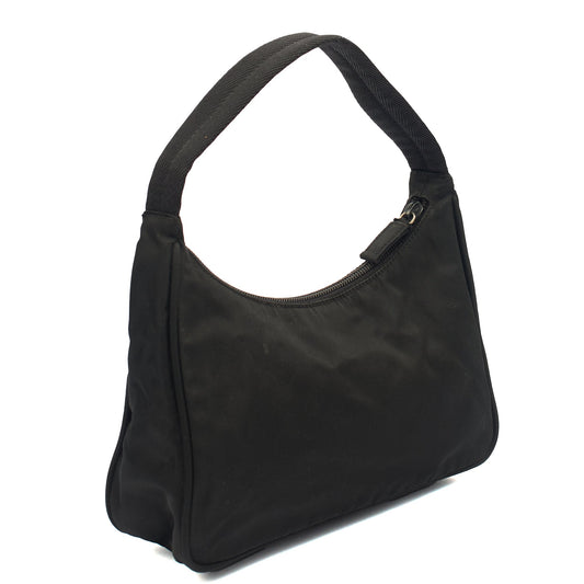 Prada Mini Bag Re-edition 2000 Nylon Mini Bag in Black, Nylon — Side View