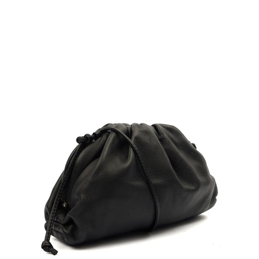 Bottega Veneta Cross Body The Pouch - Mini in Black, Leather — Side View