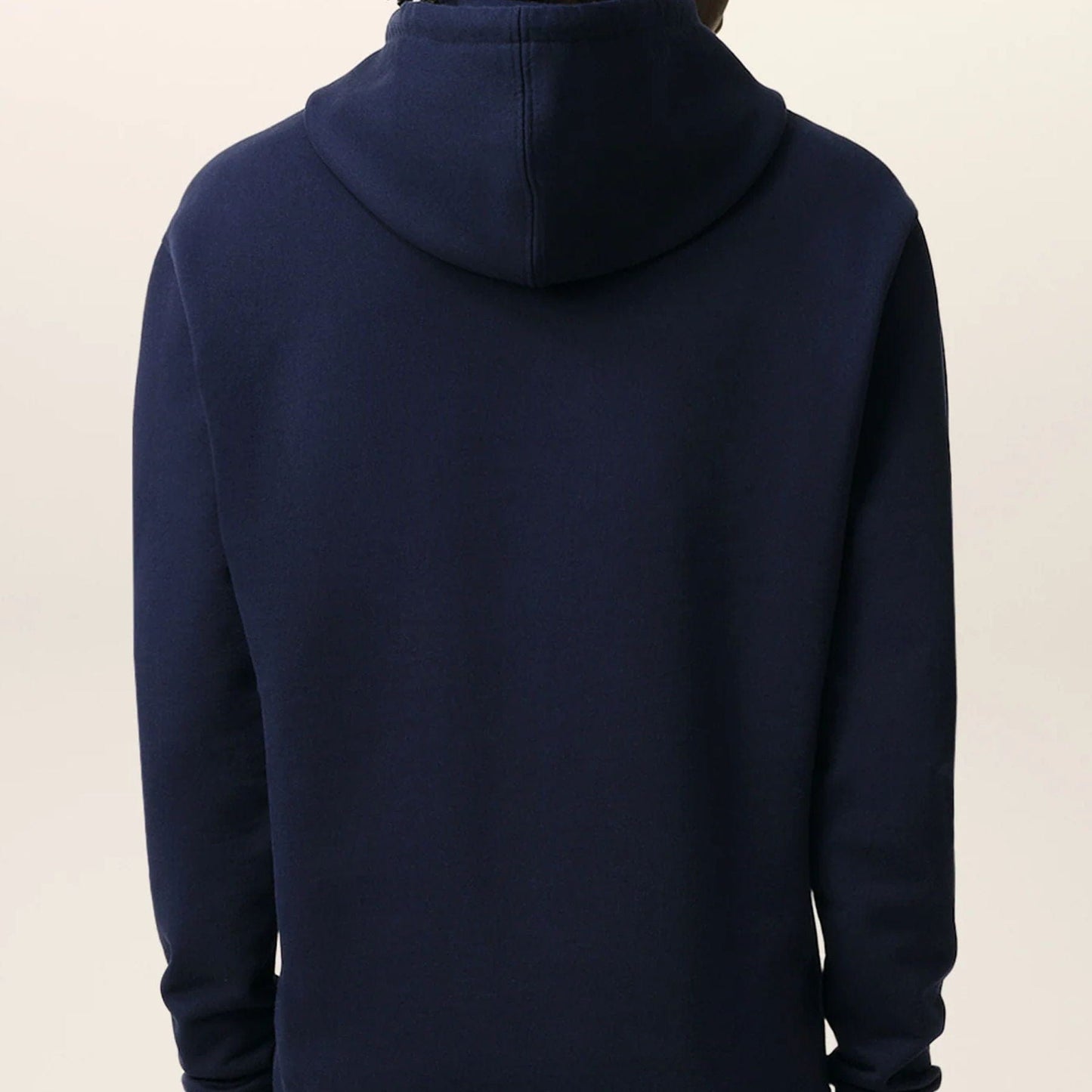 Ami Paris Hoodie 'Navy Red' — XXS — Side View