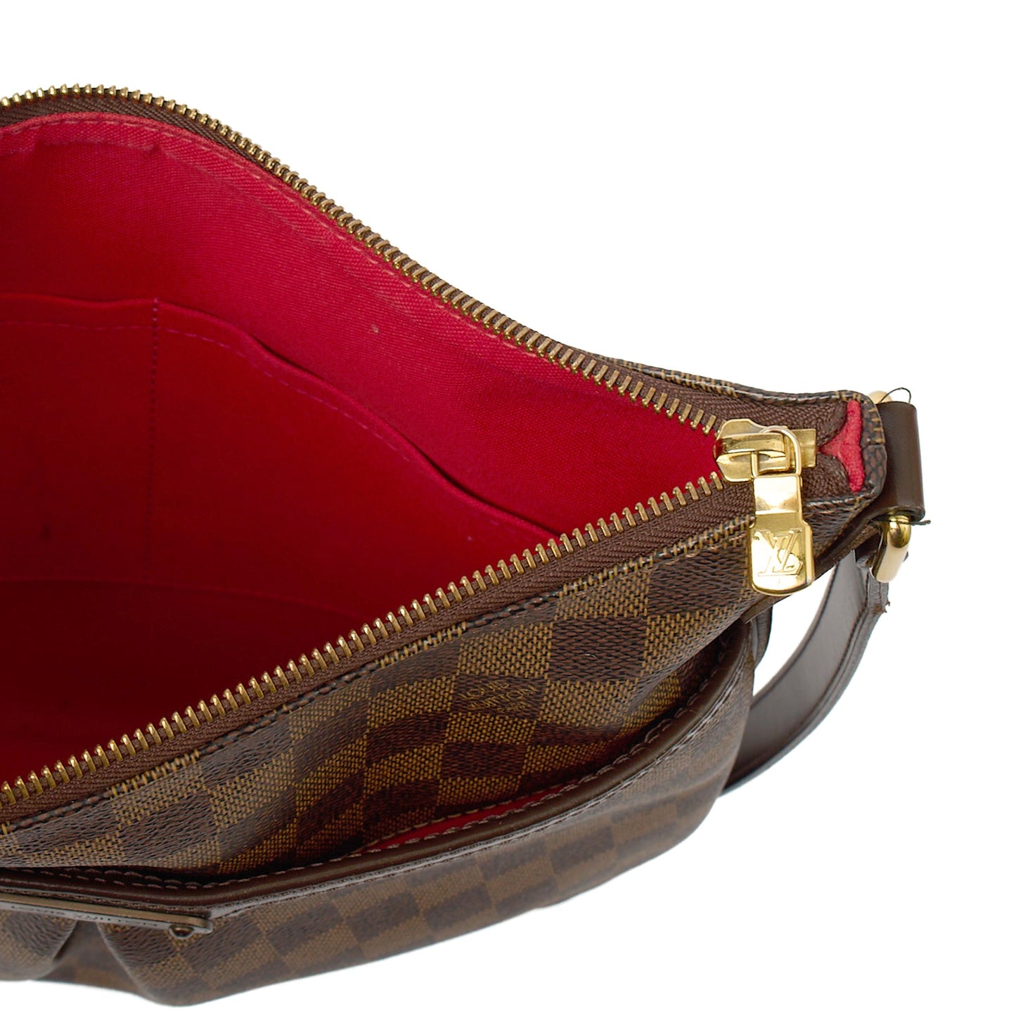 Louis Vuitton Cross Body Bloomsbury in Damier Ebene, Leather — Alternate View 7