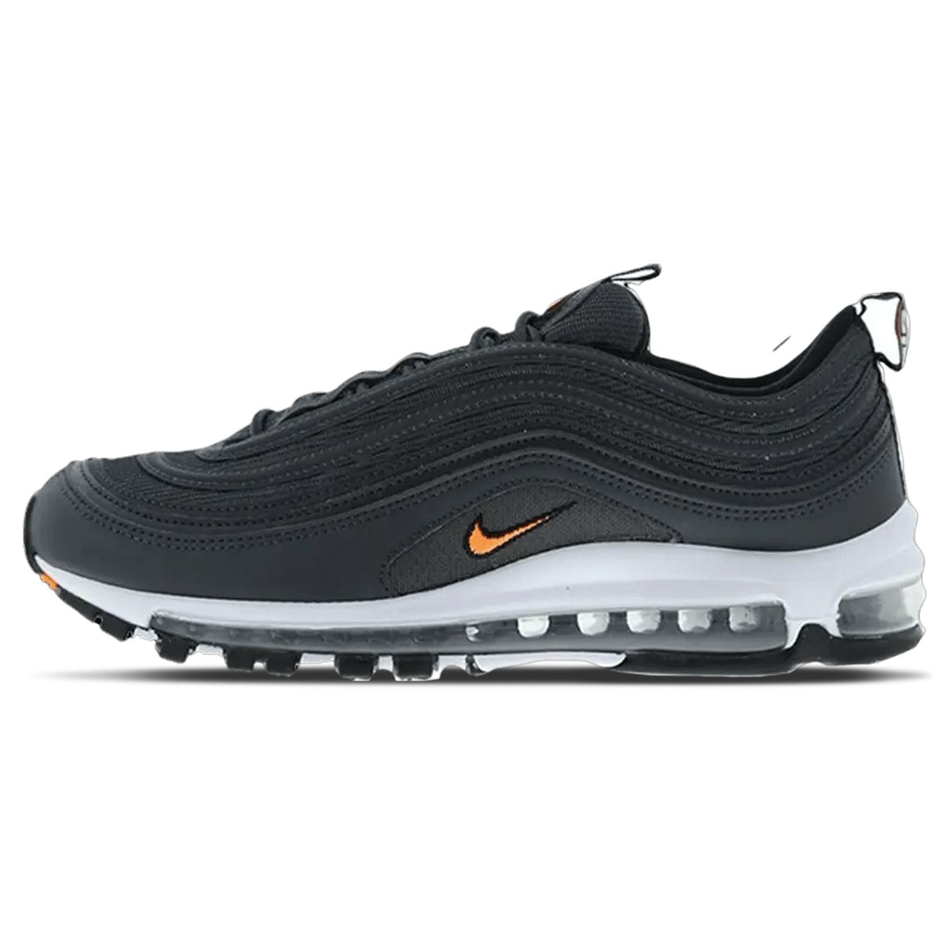 Nike Air Max 97 'Anthracite Total Orange' — UK 3 | EU 35.5 | US 3.5 — Front View