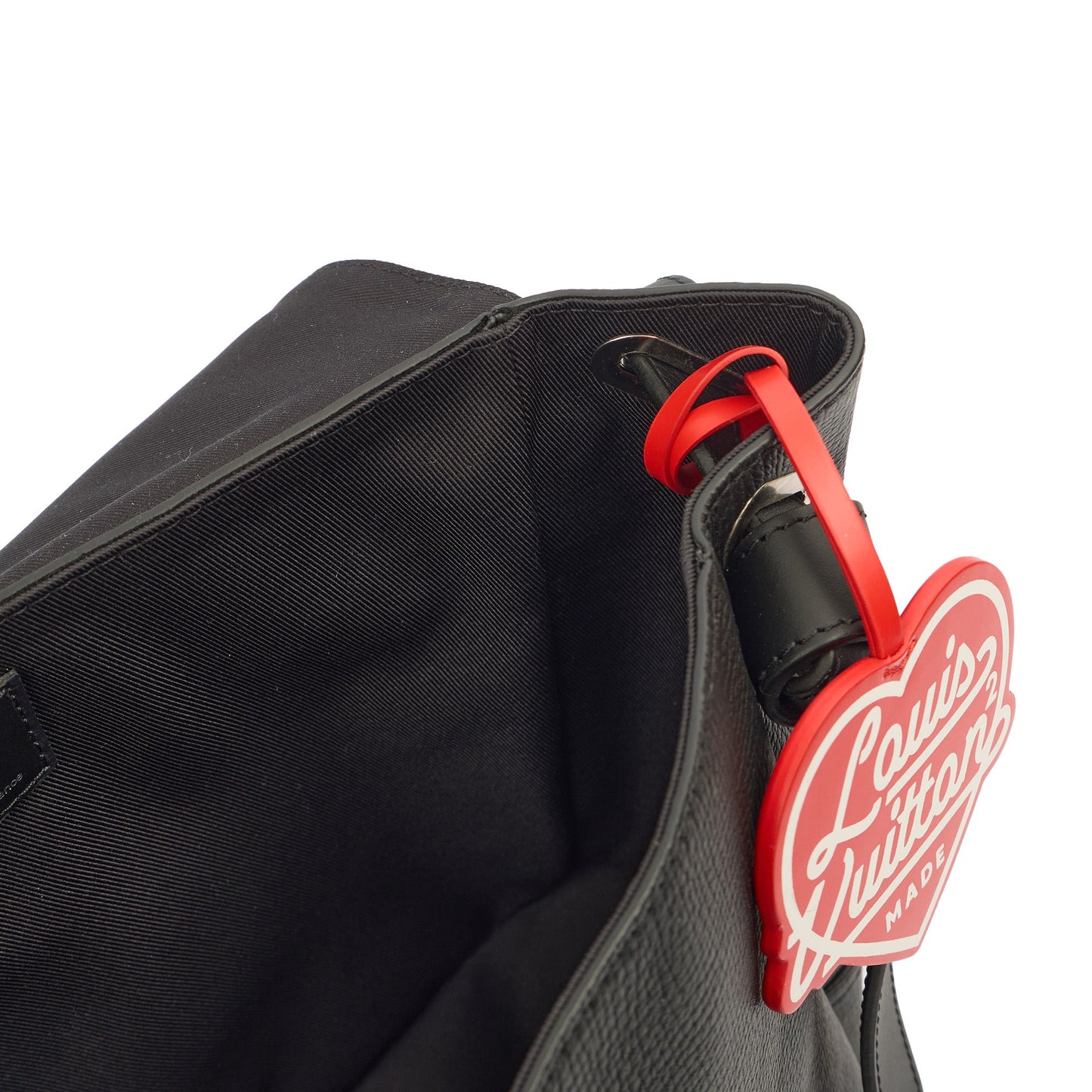 Louis Vuitton Shoulder Bag Louis Vuitton x Nigo Besace Tokyo in Black, Taurillon Leather — Alternate View 14