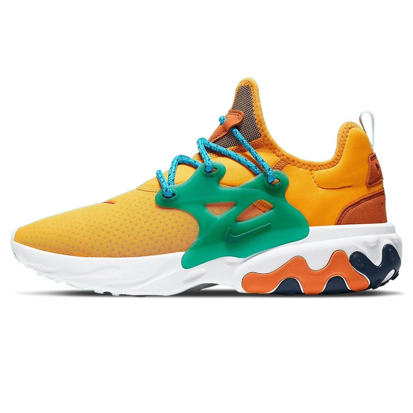Nike React Presto 'University Gold' — UK 3 | EU 35.5 | US 3.5 — Front View