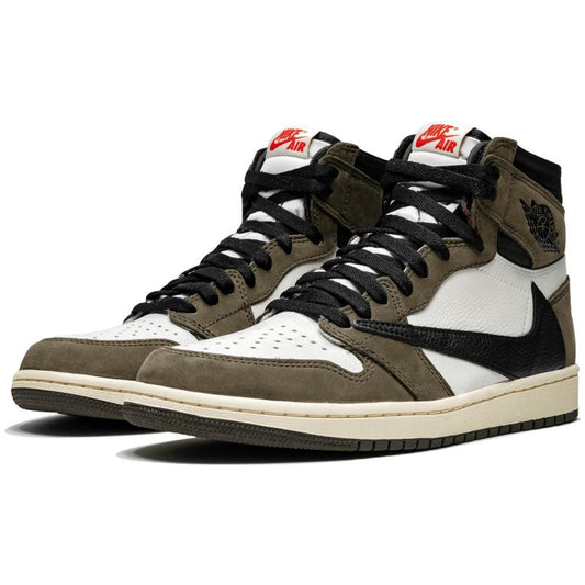 Travis Scott x Air Jordan 1 Retro High OG 'Mocha' — UK 3 | EU 35.5 | US 3.5 — Side View