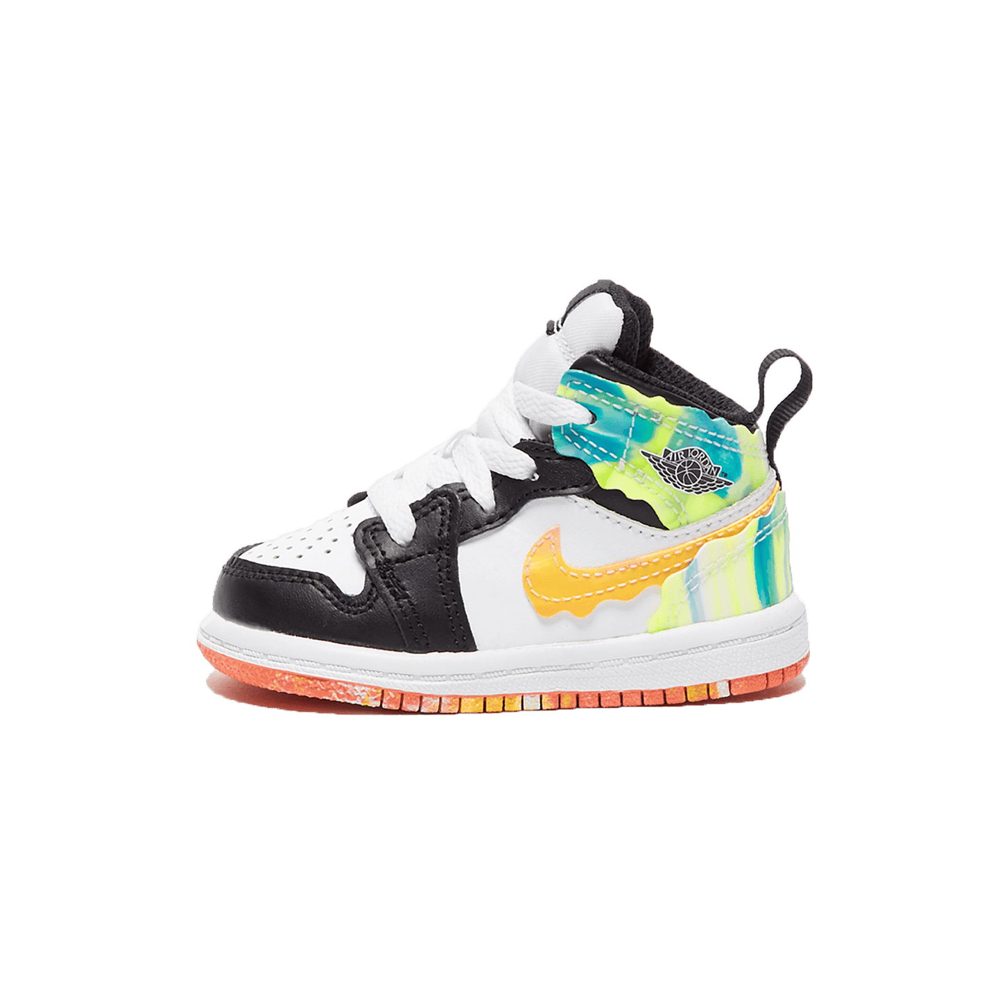 Air Jordan 1 Mid SE TD Wavy — UK 0C | EU 15 | US 0C — Front View