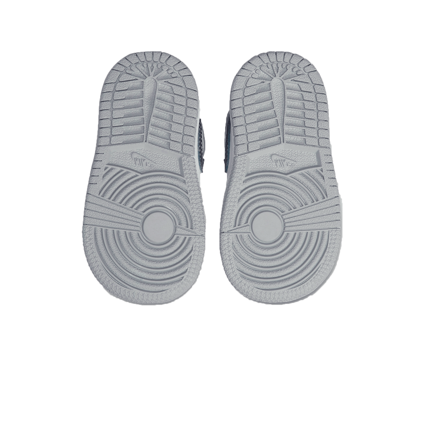 Air Jordan 1 Mid TD 'Light Smoke Grey' — UK 0C | EU 15 | US 0C — Top View