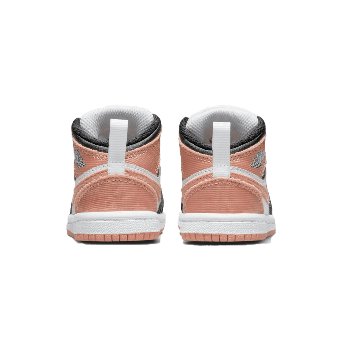 Air Jordan 1 Mid TD 'White Light Madder Root' — UK 0C | EU 15 | US 0C — Back View