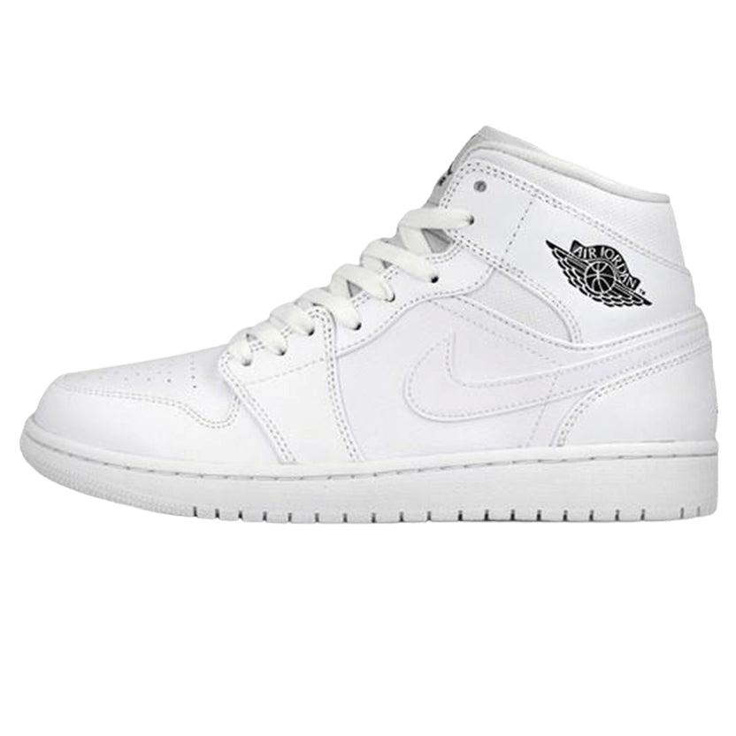 Air Jordan 1 Mid 'White Cool Grey' — UK 3 | EU 35.5 | US 3.5 — Front View