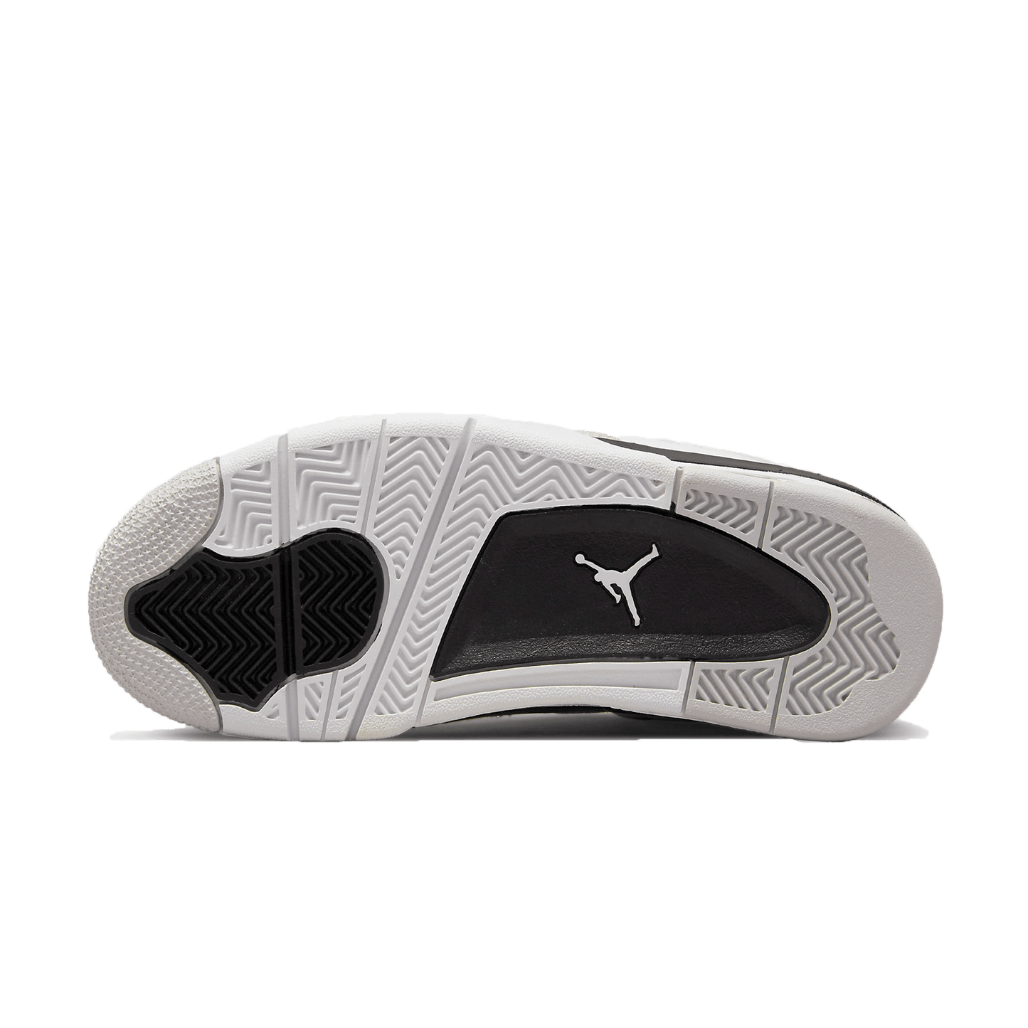 Air Jordan 4 Retro GS 'Military Black' — UK 13.5 | EU 32 | US 1Y — Top View