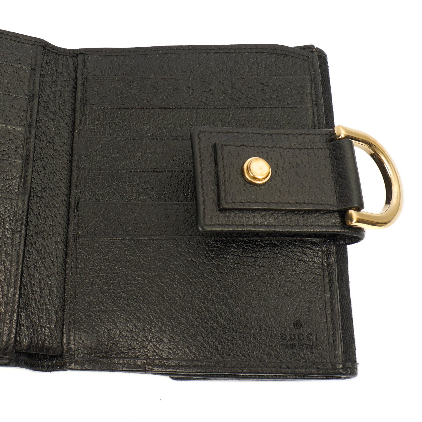 Gucci Wallet Abbey Wallet in Black, Fabric — Lifestyle View