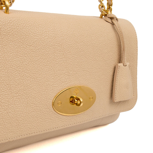 Mulberry Cross Body Lily - Large in Crumpet, Leather — Side View