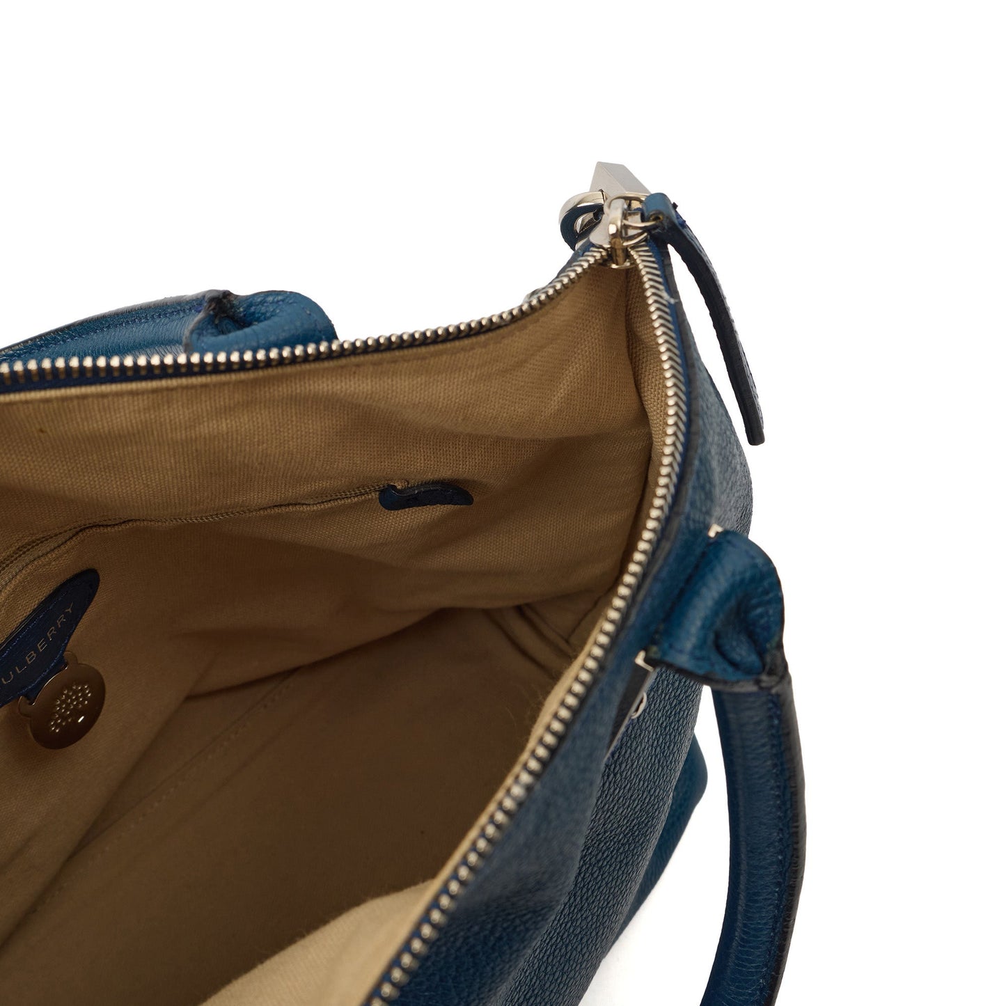 Mulberry Tote Alice in Blue, Calfskin Leather — Alternate View 7