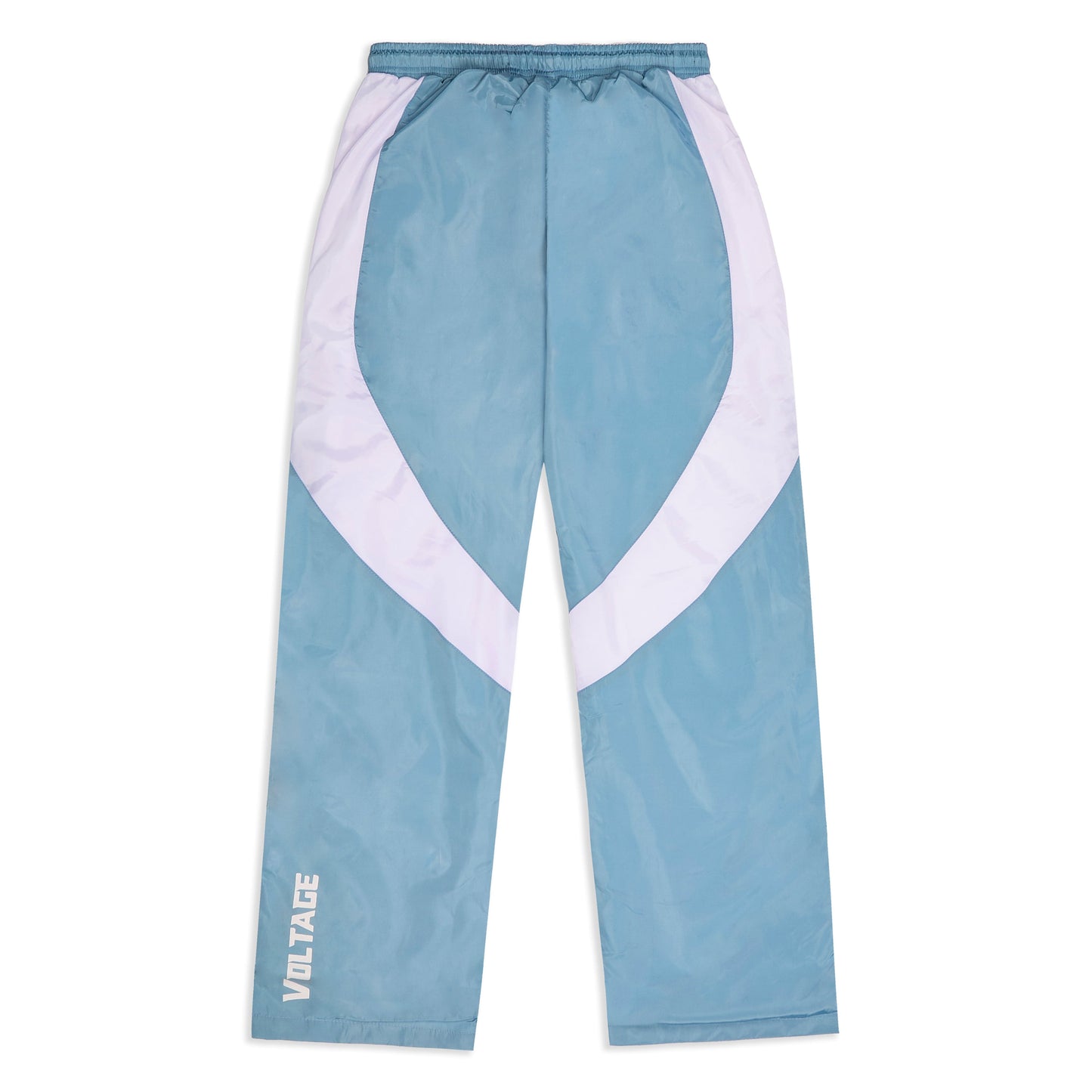 Vfour Ldn Blue Windbreaker Sweatpants — S — Side View
