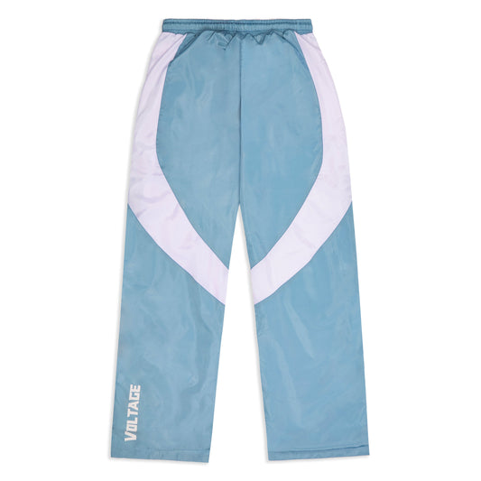Vfour Ldn Blue Windbreaker Sweatpants — S — Side View