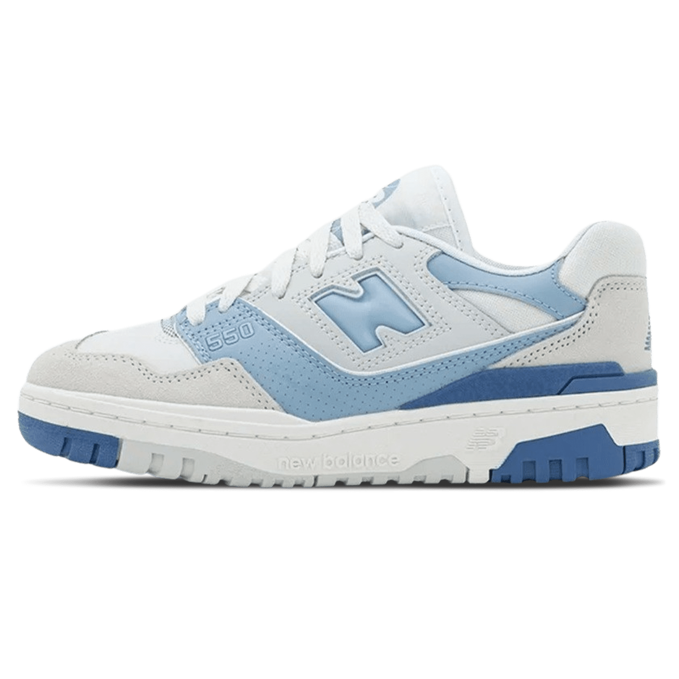 New Balance 550 Wmns 'Summer Fog Dusk Blue' — UK 3 | EU 35 | US 5 — Front View