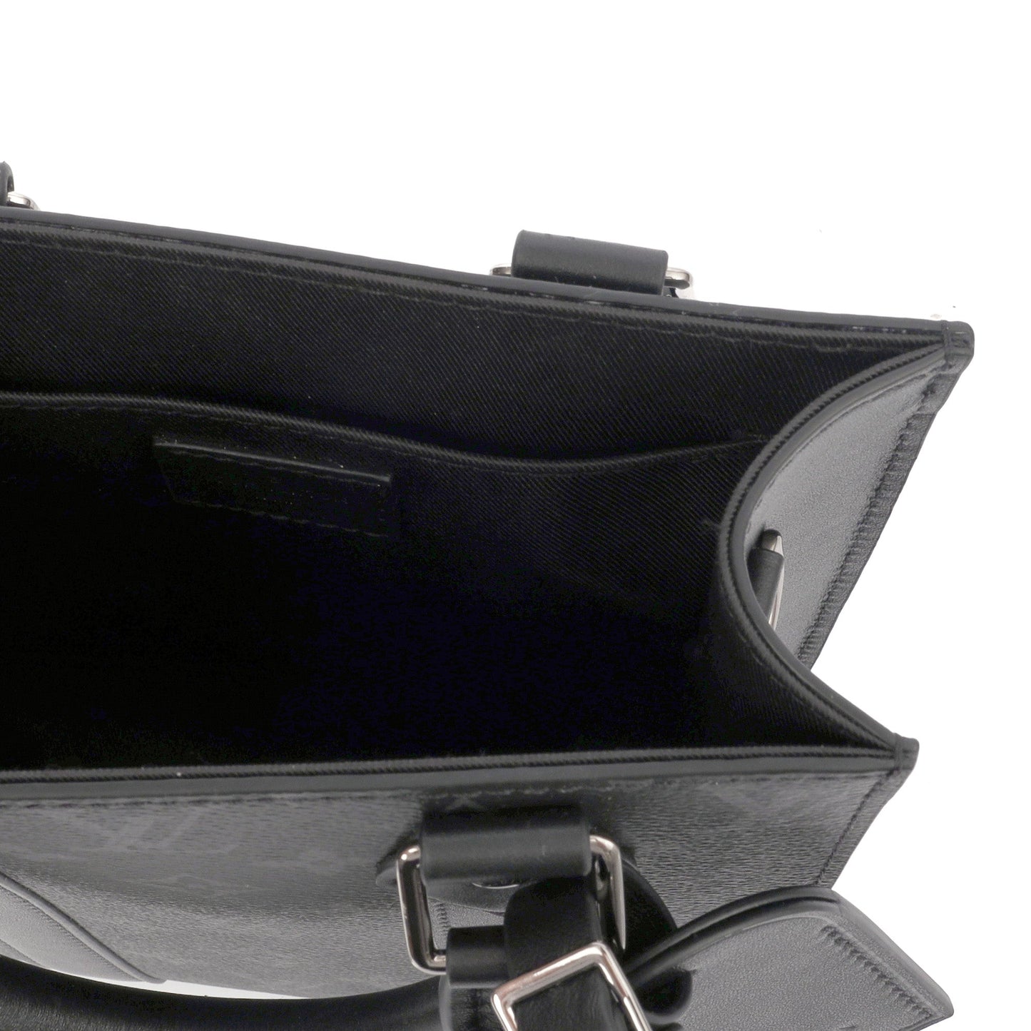 Louis Vuitton Tote Sac Plat in Monogram Eclipse, Canvas — Alternate View 14