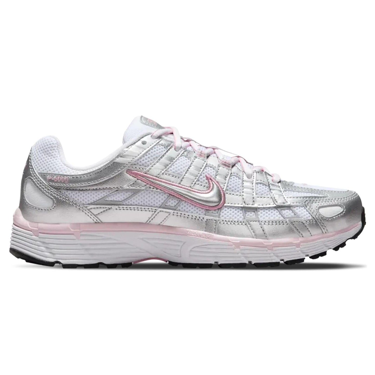 Nike P-6000 Wmns 'White Elemental Pink' — UK 2.5 | EU 35.5 | US 5 — Side View