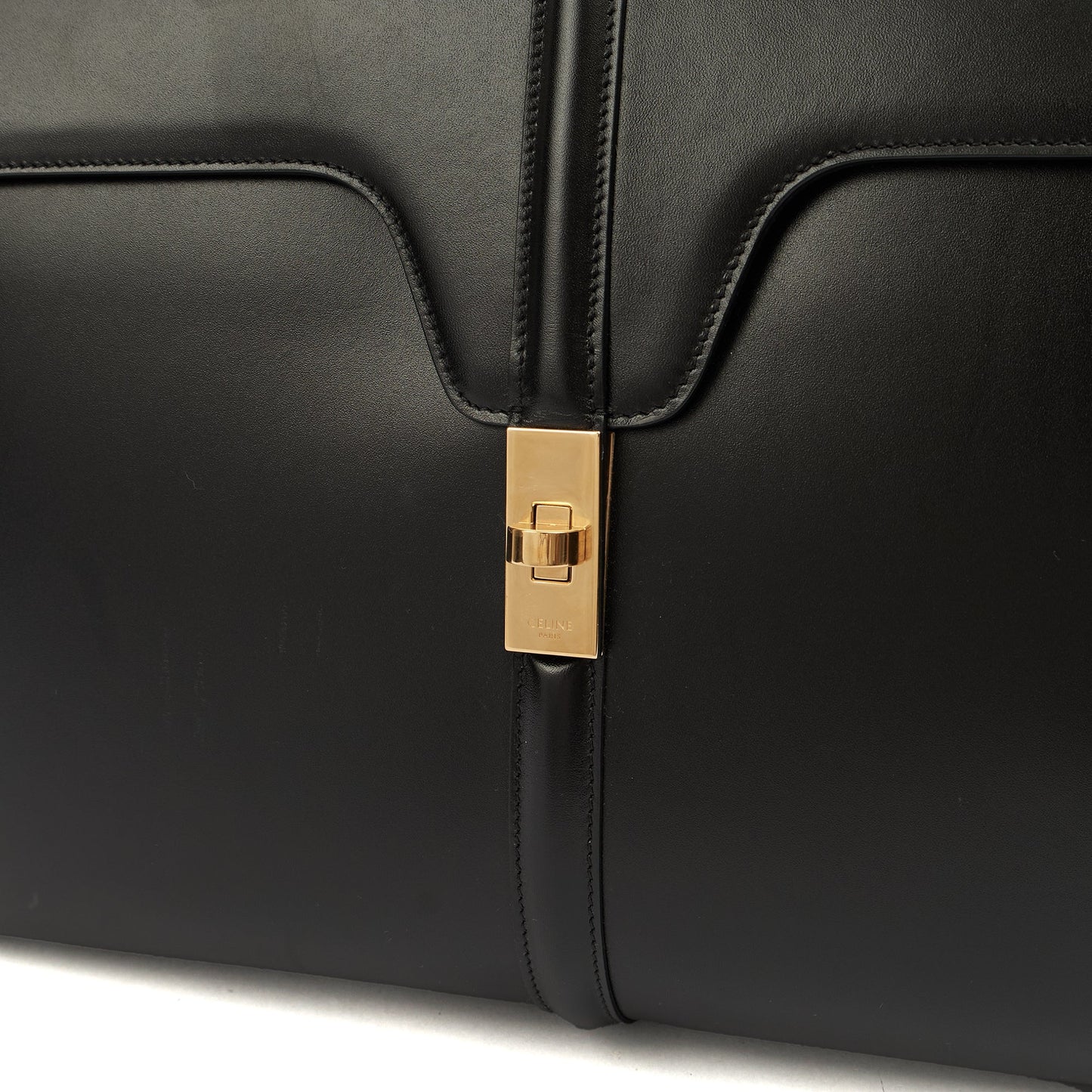 Celine Tote Box Bag - Medium in Black, Leather — Alternate View 18